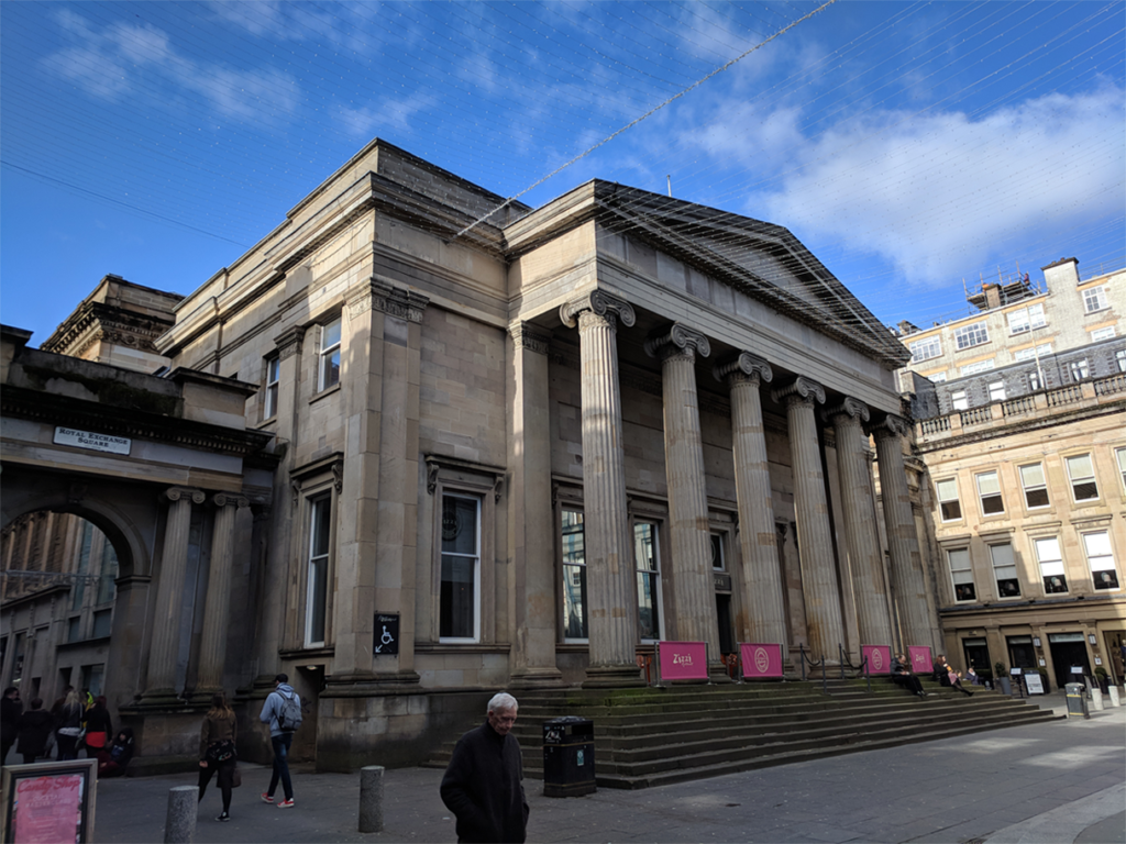 royalexchangesquareold Past Glasgow
