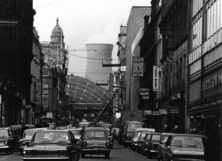 Queen St – Pinkston Cooling Tower – 1965 Queen St 1965