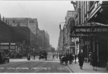Sauchiehall St – Lyric Theatre – Early c20th Lyric Theatre, Sauchiehall St, Glasgow